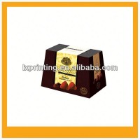 Customized clear plastic chocolate boxes