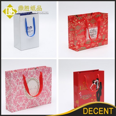 Custom Print Paper Advertising Shopping Bags