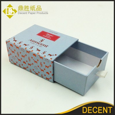 Custom Order Color Printing Rigid Paper Drawer Gift Boxes