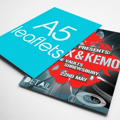 YIWU DECENT Custom Printing Service 157gsm Art Paper A5 Flyers and Posters